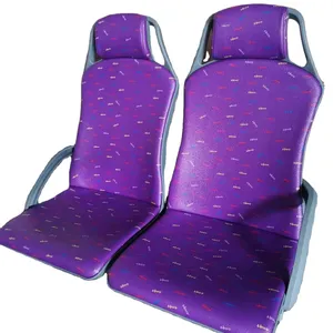 Yeni tasarım lüks enjekte yüksek geri plastik otobüs koltuğu yastık