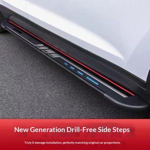 Marchepieds latéraux épaissis d'origine pour Dongfeng Yi Pai E08 Yingbin, adaptés aux SUV modifiés, installation non destructive - Product Image 2