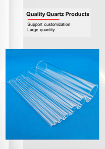 Tubo de Vidrio de Cuarzo de Alta Temperatura para Elementos de Calentamiento de Hornos Industriales - Product Image 5