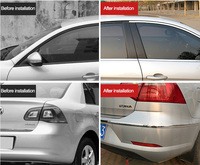 Bande de protection souple en PVC pour garniture de voiture, autocollante, sensible à la pression, en acrylique