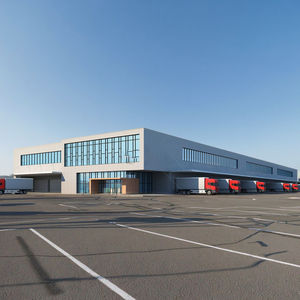 Planimetria Architettonica Moderna per Magazzino, Hangar/Ufficio in Acciaio, Disegni Tecnici con Superficie Zincata a Caldo per Hotel - Product Image 6