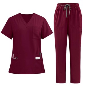 Ensembles de blouses médicales pour femmes de haute qualité, durables, style jogger, uniformes naturels pour infirmières et médecins - Product Image 4