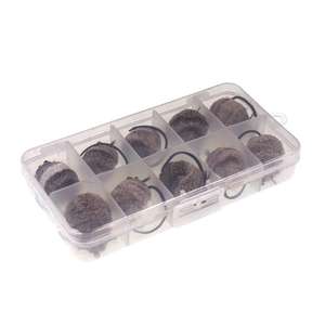 Mouse Deerhair แมลงปลอมขนาด2/0,เหยื่อปลอมสำหรับตกปลาผิวน้ำปลาที่มีปีกกว้างและหอกเหยื่อปลอม - Product Image 6