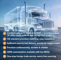 Pièces de transmission pour camion HOWO de la marque China National Heavy Duty Truck, boîte de vitesses, arbre principal, double axe WG2203040030