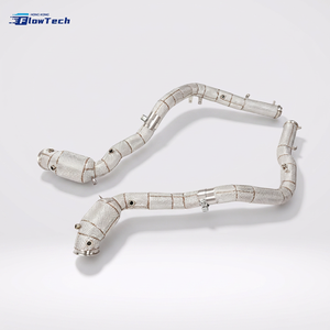 ท่อดาวน์ไปป์สมรรถนะสูงสำหรับ Mercedes G63 AMG W465 M177 4.0T V8 ผลิตจากสแตนเลส 304 ติดตั้งแบบ Direct Bolt-on - Product Image 6