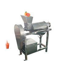 Fruitpulper Pulpermachine Automatische Fruit Sinaasappelsap Druivenpers Maken Extractor Machine 500 Kg/u