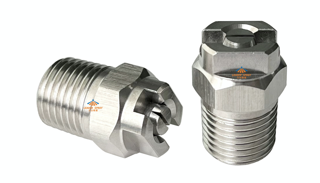 Leader Spray 632 Stainless steel flat fan jet insert core 1/4 inch 110 degree high pressure car train washing cleaning nozzle