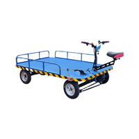 Chariot de manutention d'entrepôt, chariot à plateau électrique, chariot à plateau électrique pour le transport de marchandises