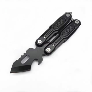 <b>Mini</b> butterfly practice knife pocket multi-function stainless steel <b>bottle</b> opener keychain portable express knife - Product Image 2