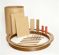 Kits complets d'isolation pour transformateurs électriques immergés dans l'huile, composants en carton pressé et kits d'isolation