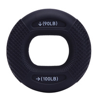 Anillo de agarre de silicona reutilizable para gimnasio de alta calidad, junta tórica, goma lavable, mejora el agarre manual, entrenamiento para masaje de dedos