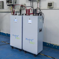 Batterie solaire domestique 16 kWh, pack de batteries Lifepo4 51,2 V 314 Ah avec égalisation active 2A et BMS JK V19 200A