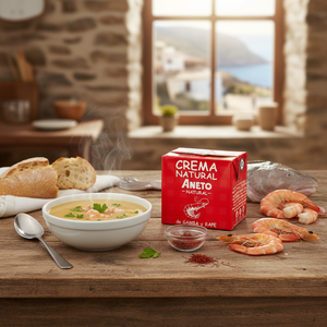 Crema de Mariscos y Camarones de Gran Calidad Hecha en España, 6X500ml, Saborosa, Natural, con Larga Vida Útil - Product Image 3