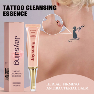 Jaysuing 13g Essence Nettoyante Tatouage, Baume Herbal Raffermissant Antibactérien, Solution d'Élimination des Tatouages, Crème Dissolvante <span class=keywords><strong>pour</strong></span> Broderies et Impressions - Product Image 2