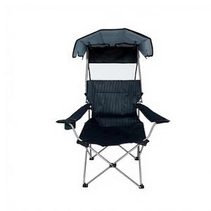 Venta al por mayor ligero plegable playa salón silla portátil campamento pesca silla con dosel - Product Image 6