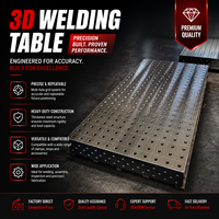 Plateforme de soudage 3D modulaire de haute précision, kit complet de serrage, table de soudage flexible anti-déformation