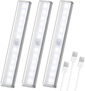 Moderne wiederauf ladbare PIR Bewegungs sensor LED Lampe Smart Home Drahtlose Magnetst reifen für Schrank Kleider schrank Küchen Desk-TDL7120 - Product Image 4