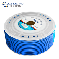 Tuyau pneumatique en PU bleu, blanc, noir, rouge, orange, transparent 6x4 8x5 10x6.5 12x8 16x12