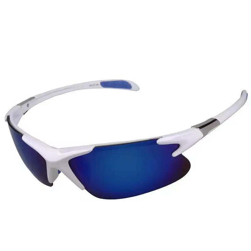 Armação clássica para PC óculos de sol polarizados com revestimento de espelho para pesca ao ar livre e golfe
