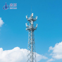 Tour de télécommunications autoportante à 3 pieds en treillis tubulaire d'acier galvanisé à chaud – Fabricant