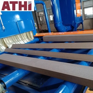 Máquina de Granallado y Bruñido para Placas de Acero y Vigas en H ANTAI con Caja de Cambios y Motor en Venta - Product Image 1