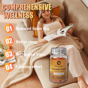 Nhãn hiệu riêng tăng cân thảo dược Gummies cho nam & nữ tăng sự thèm ăn và tiêu hóa hỗ trợ - Product Image 2