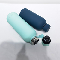 Termo de Acero Inoxidable Aislado de 17oz/500ml, Botella de Agua Personalizada Libre de BPA, Termo de Doble Pared con Aislamiento al Vacío
