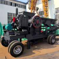 Le concasseur à mâchoires mobile PE-600x900 est une machine haute capacité conçue pour les déchets miniers et de construction.