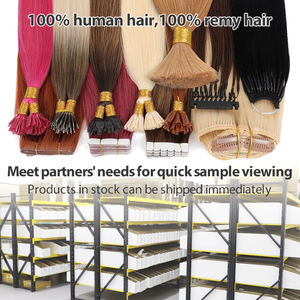 Genius trama pétalos cinta extensión de cabello K Y U Nano I <span class=keywords><strong>punta</strong></span> plana extensiones de cabello herramientas a granel Remy 100% Clip en extensiones de cabello humano - Product Image 2