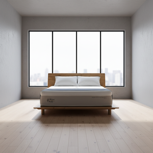 Base de Cama de Madera de Teca Tirol con Diseño Minimalista, Construcción de Madera Sólida Ecológica para una Comodidad Duradera - Product Image 5