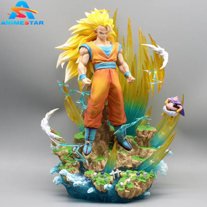 Nouvelles figurines de collection <span class=keywords><strong>Super</strong></span> <span class=keywords><strong>Saiyan</strong></span> 3 <span class=keywords><strong>Son</strong></span> <span class=keywords><strong>Goku</strong></span>, artisanat, jouets, statues, cadeaux, figurines d'action en PVC, anime pour enfants - Product Image 1
