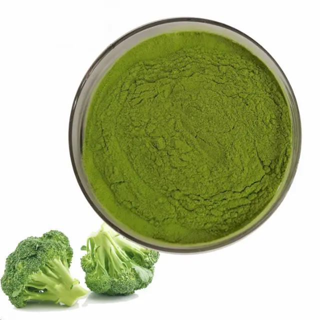 Venta caliente Natural Sprout Brócoli en polvo Polvo de brócoli de grado superior