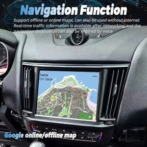 Reproductor Multimedia con GPS de 8.4'' y Carplay Inalámbrico, Estéreo DSP HU para Maserati Levante 2016-2021, Radio para Auto con Pantalla Android 15 - Product Image 6