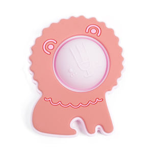 ยางกัดซิลิโคนรูปสิงโตทำจากซิลิโคนธรรมชาติสำหรับกัดเล่นสำหรับเด็ก - Product Image 2