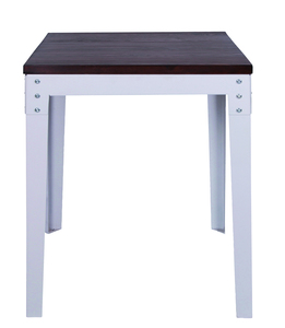 Design moderno Uso Speciale Struttura In Metallo Piano In Legno Tavolo Da Pranzo Ristorante Cafe Tavolo! - Product Image 3