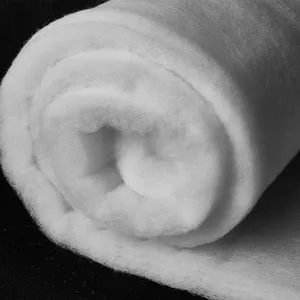 Không dệt tấm lót MAY cách nhiệt Tấm lót vải không dệt 100% tấm sợi polyester cho chăn