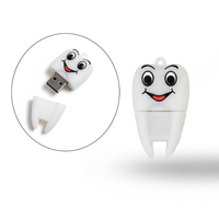Clé USB promotionnelle personnalisée en forme de stylo dentaire, cadeau médical, mémoire USB 8 Go 16 Go, vente en gros pour dentistes