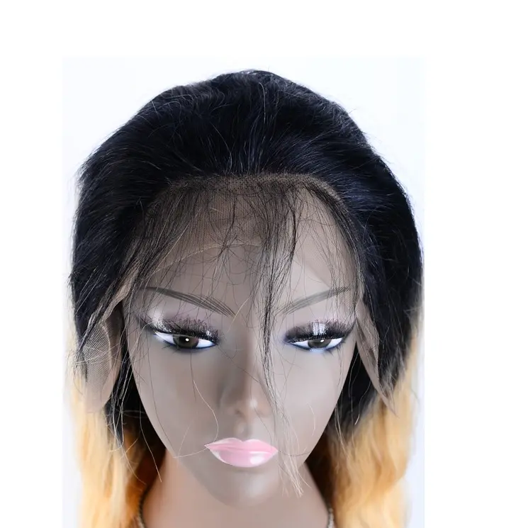 Msbeauty-Peluca de cabello humano con encaje completo 1b/613, nuevo estilo, productos calientes, mercado de EE. UU.