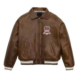 เสื้อแจ็คเก็ตชาย Avirex สำหรับผู้ชายเสื้อแจ็คเก็ต Avirex งานปักตามท้องถนนสำหรับผู้ชาย - Product Image 1