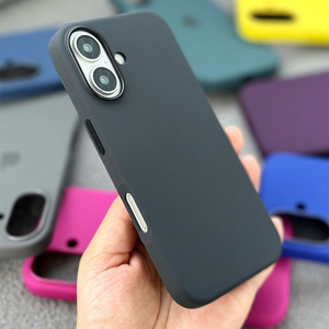 Funda de Silicona Líquida de Alta Calidad S040 para iPhone 16 Pro Max Plus, Carcasa Protectora Antigolpes para Teléfono Móvil - Product Image 2