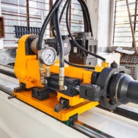 Servomoteur 5 axes Cnc hydraulique cintreuse de tuyaux chaudière numérique voiture échappement tuyau en métal et cintreuses de tubes