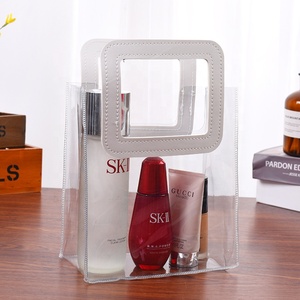 Bolso de mano transparente de PVC, promoción de regalo, bolsas de compras transparentes para mujer para embalaje de cosméticos - Product Image 2