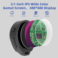 Loupe électronique ronde avec lumière UV, autonomie de 750 mAh, pour la vérification et la classification des cartes à collectionner
