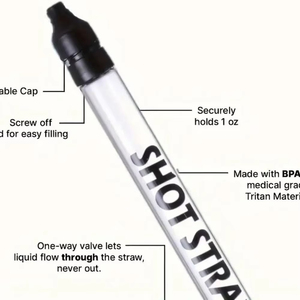 Pajitas Reutilizables Transparentes de Plástico LM, Modelo LM25403, para Vasos y Botellas Estándar, Fáciles de Usar - Product Image 4