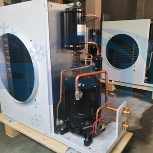 وحدة تكثيف 2 إلى 7 حصان وحدة تكثيف للتجديد بدرجة حرارة متوسطة عالية R404A R22 - Product Image 6