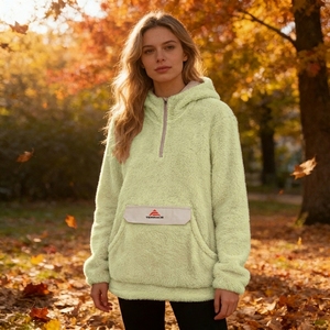 Chaqueta de Forro Polar Personalizada para Mujer, Estilo Informal, para Actividades al Aire Libre, Transpirable, para Verano, Senderismo - Product Image 2