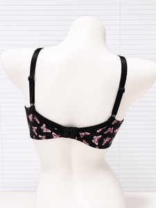 <span class=keywords><strong>Sujetador</strong></span> <span class=keywords><strong>Push</strong></span>-<span class=keywords><strong>Up</strong></span> Personalizado con Estampado de Mariposas para Mujer, Lencería Suave sin Costuras con Aros, <span class=keywords><strong>Sujetador</strong></span> Cómodo para Uso Diario, OEM ODM - Product Image 4