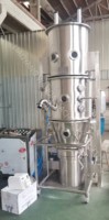 SUS304 FL-serie Fluidized Bed Granulator Poederagglomeratiemachine voor cacao, koffie en fruitpoeder
