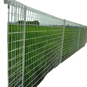 Hot sale loop welded wire fences for houses double circle palisade for playground