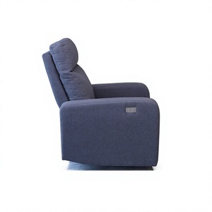 Modern Fabric Electric Recliner <b>sofa</b> Power Recliner Chair Fabric Living Room Recliner One Seat Powered Tilting Lounge Armchair - Product Image 6